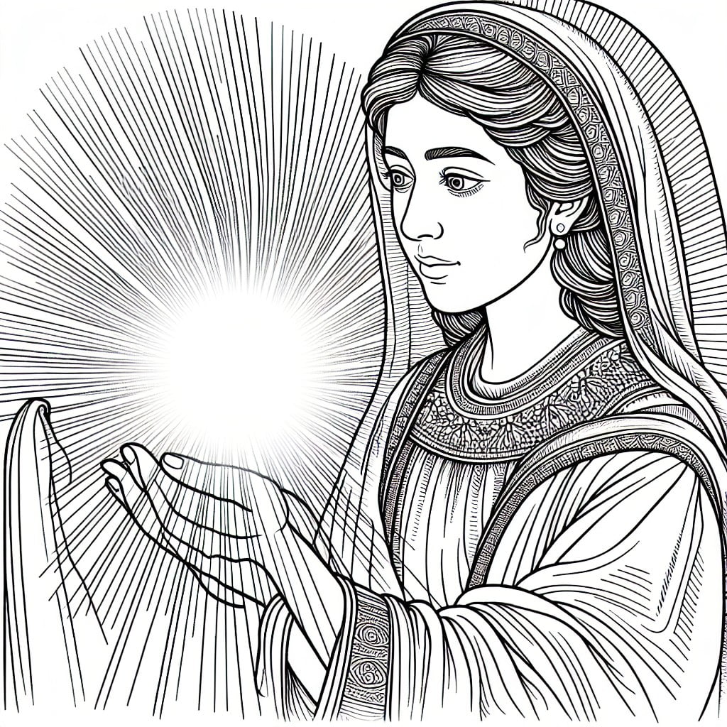 10 Saint Faustina Coloring Pages: Creative Ideas for Kids and Adults