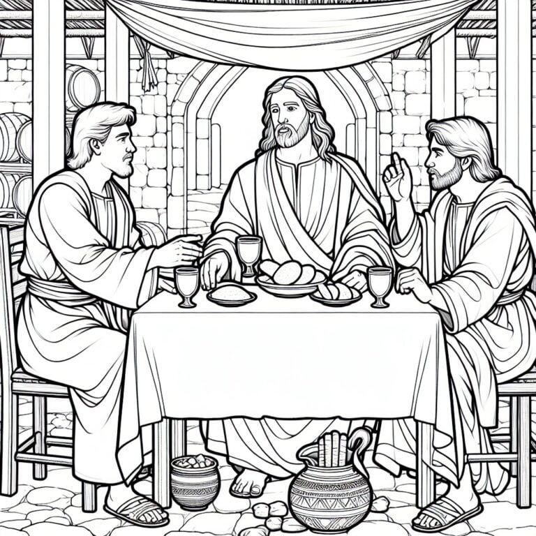 10 Road to Emmaus Coloring Pages Ideas – Color Me Pages