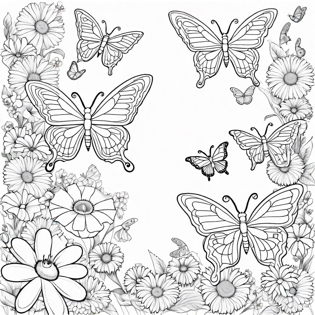 10 Creative Butterfly Coloring Pages Ideas for Artistic Fun – Color Me ...