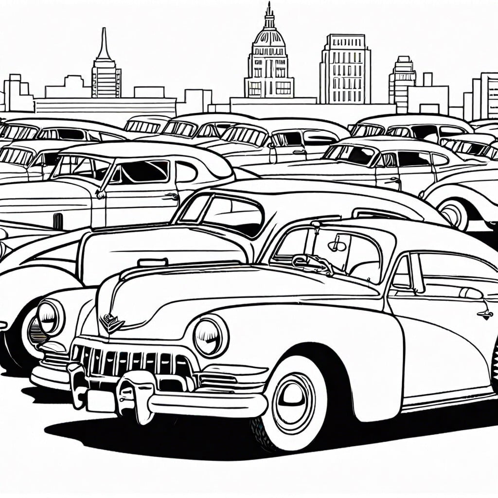 classic cars parade