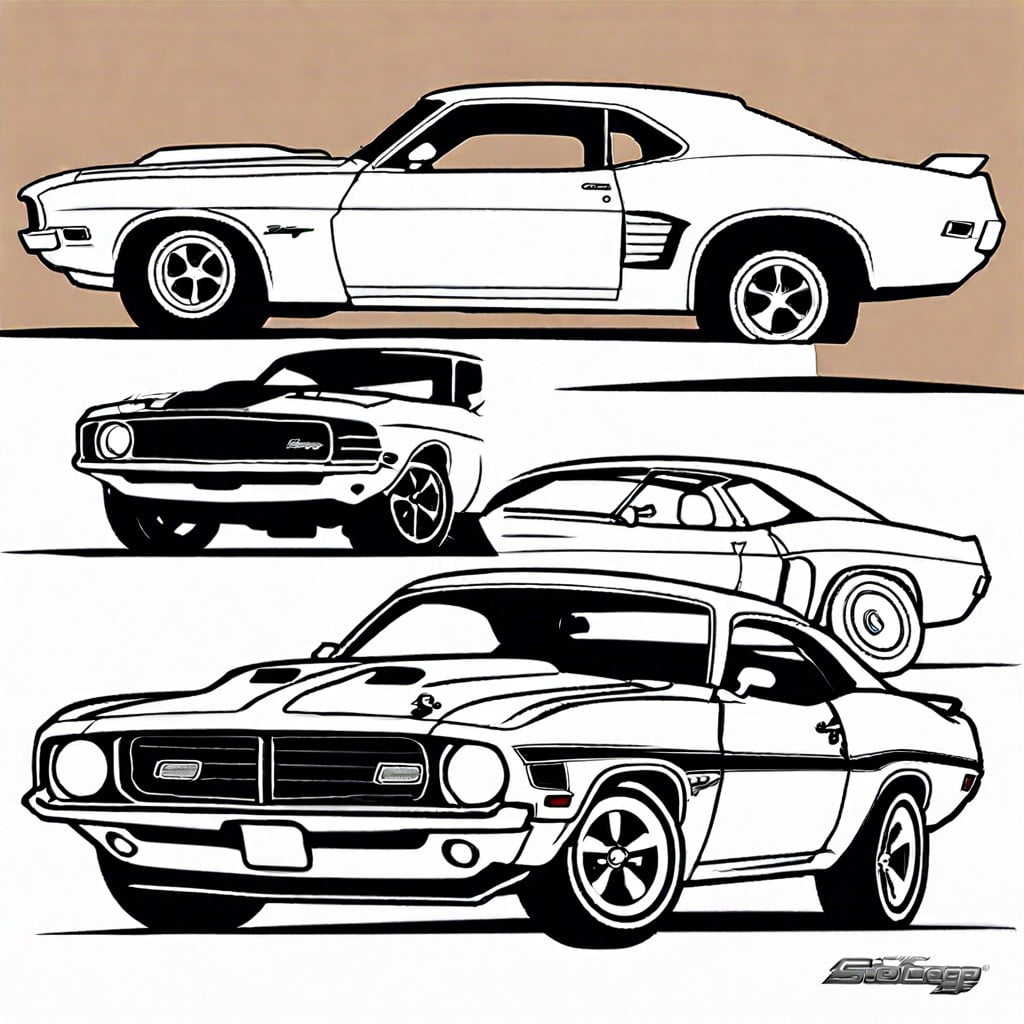 classic muscle car showdown