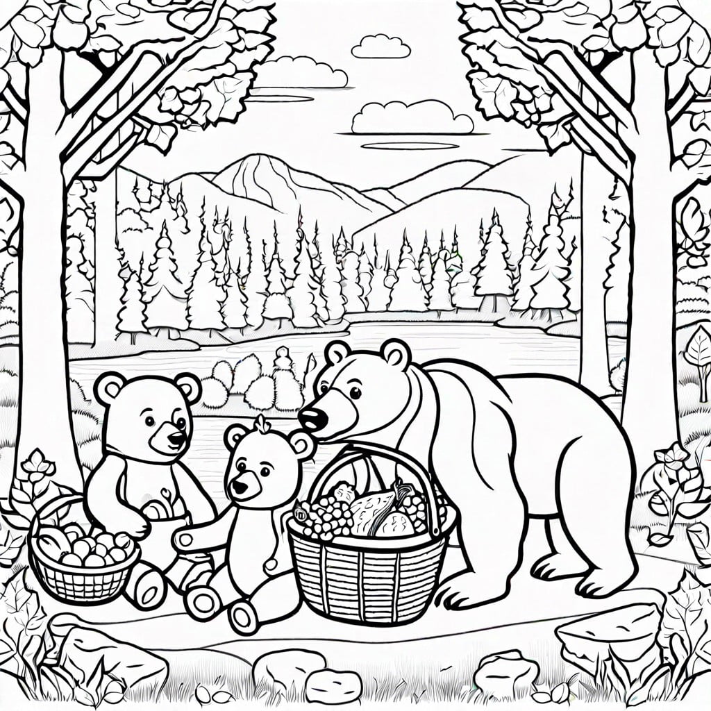 10 Creative Bear Coloring Pages Ideas for Hours of Fun – Color Me Pages