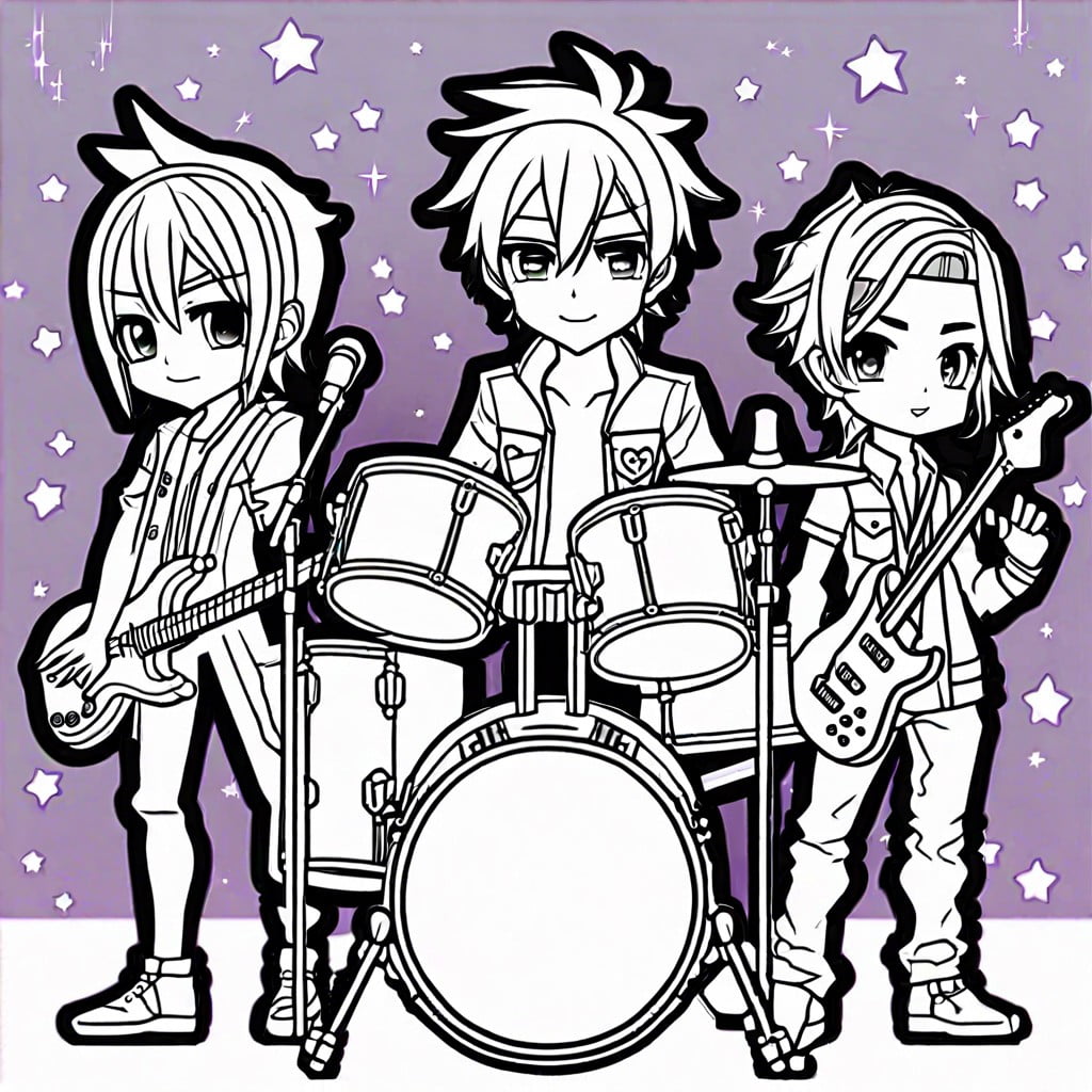 gacha life music band