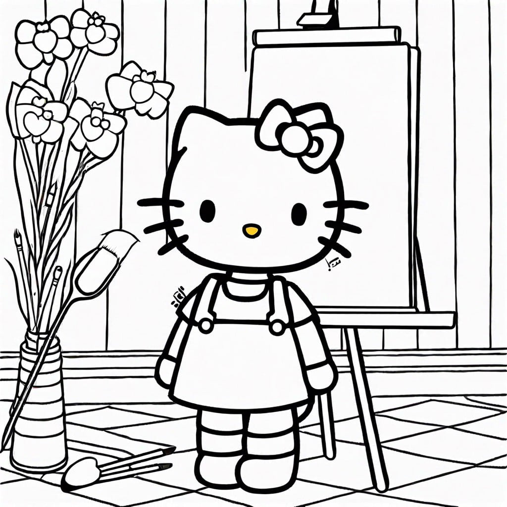 10 Creative Hello Kitty Coloring Pages Ideas – Color Me Pages