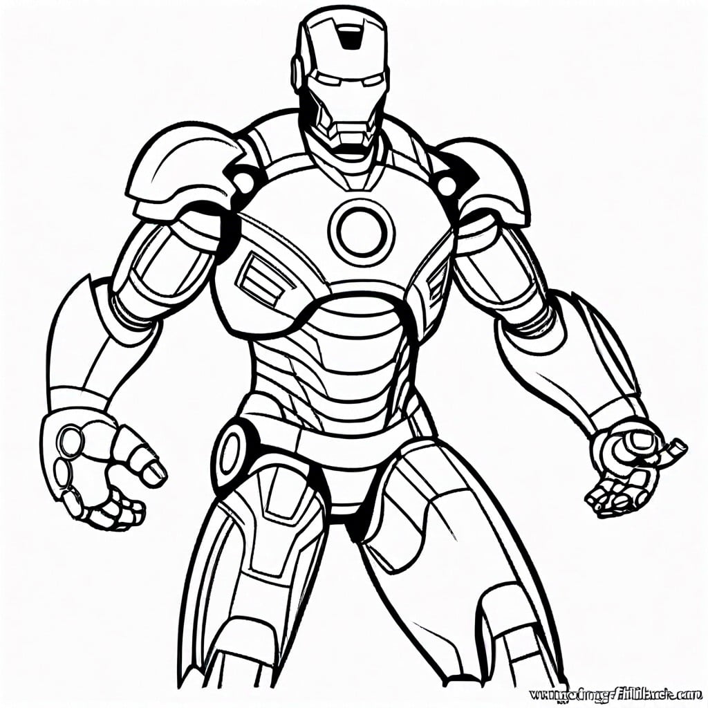 10 Creative Iron Man Coloring Pages Ideas for Marvel Fans – Color Me Pages