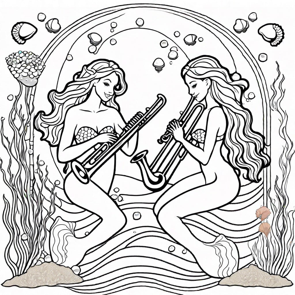 10 Creative Mermaid Coloring Pages for Hours of Artistic Fun – Color Me ...