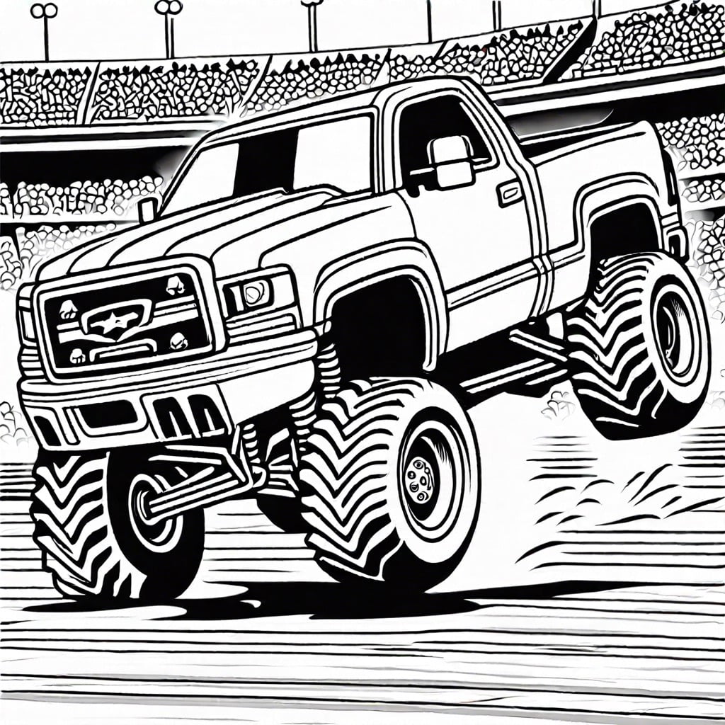 monster truck showdown