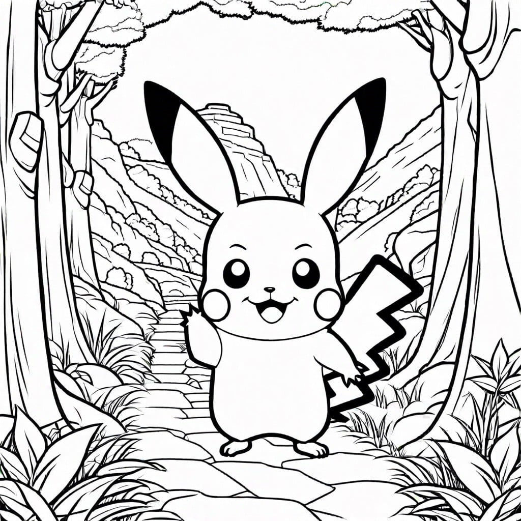 10 Creative Pikachu Coloring Pages Ideas for Hours of Fun – Color Me Pages