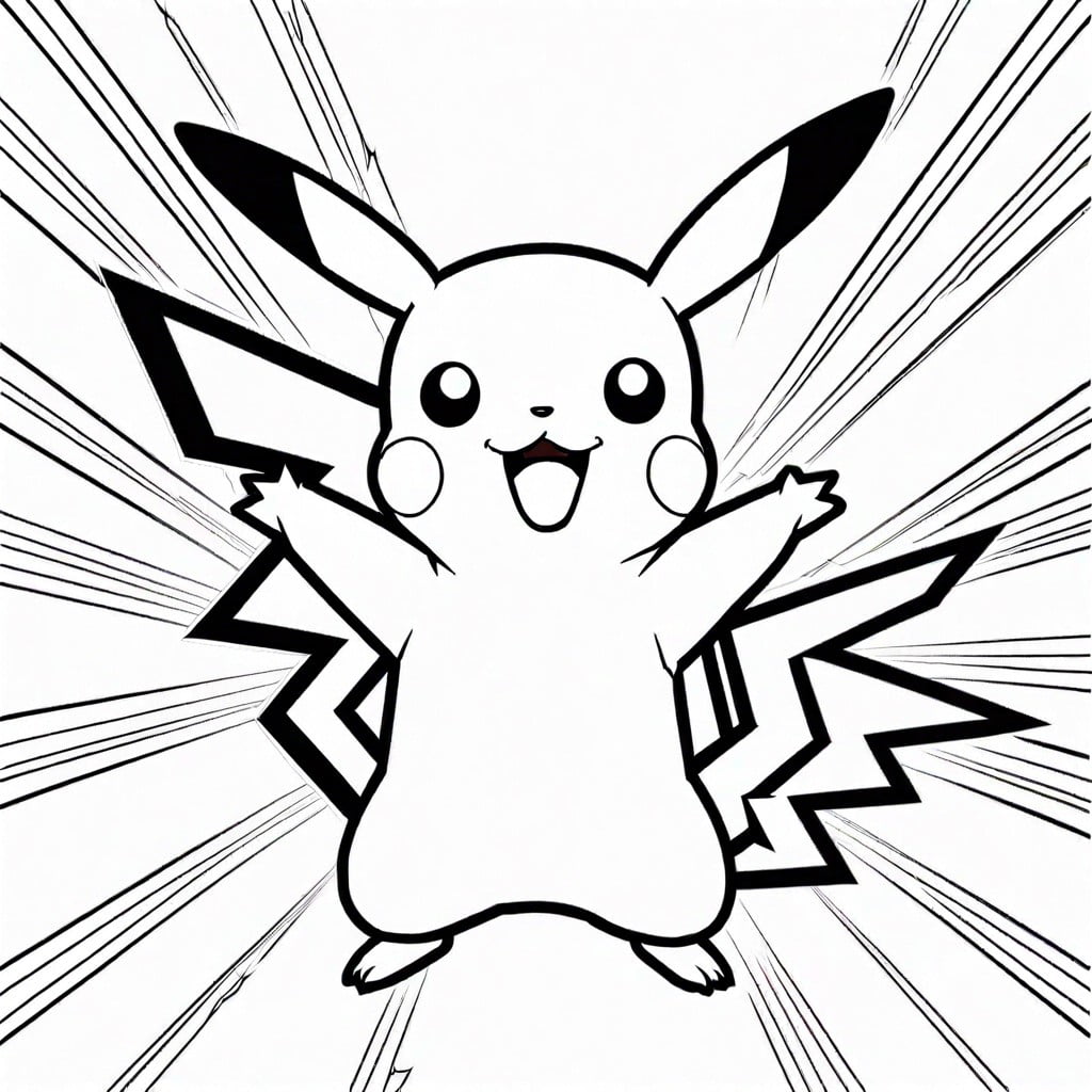 10 Creative Pikachu Coloring Pages Ideas for Hours of Fun – Color Me Pages