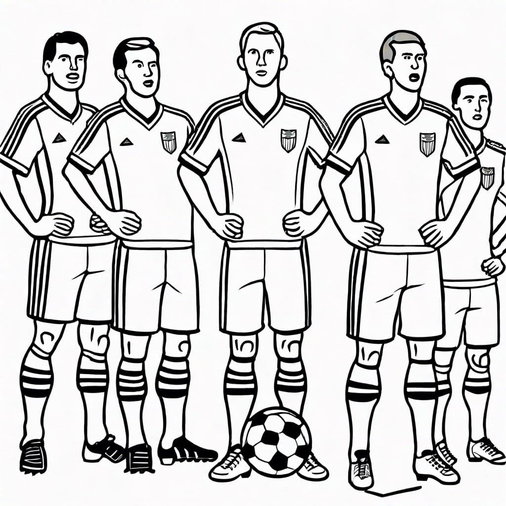 10 Soccer Referee Coloring Pages to Unleash Your Inner Artist