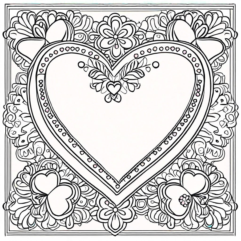 valentines day heart patterns