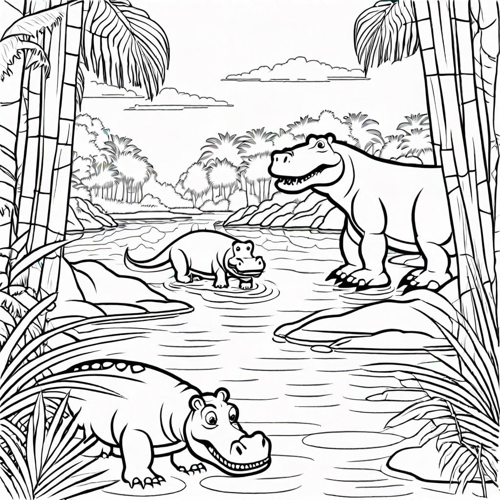 10 Creative Jungle Coloring Pages Ideas – Color Me Pages