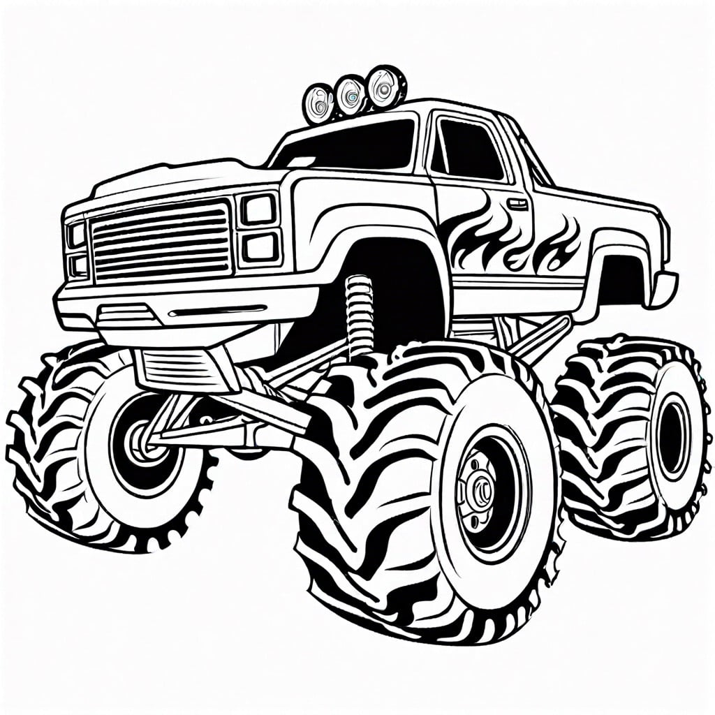 10 Monster Jam Coloring Pages Ideas for Creative Fun – Color Me Pages