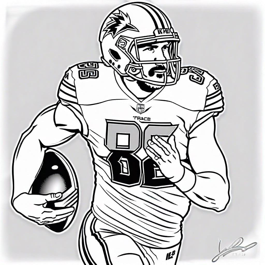 10 Travis Kelce Coloring Pages Ideas for Fun and Creativity – Color Me