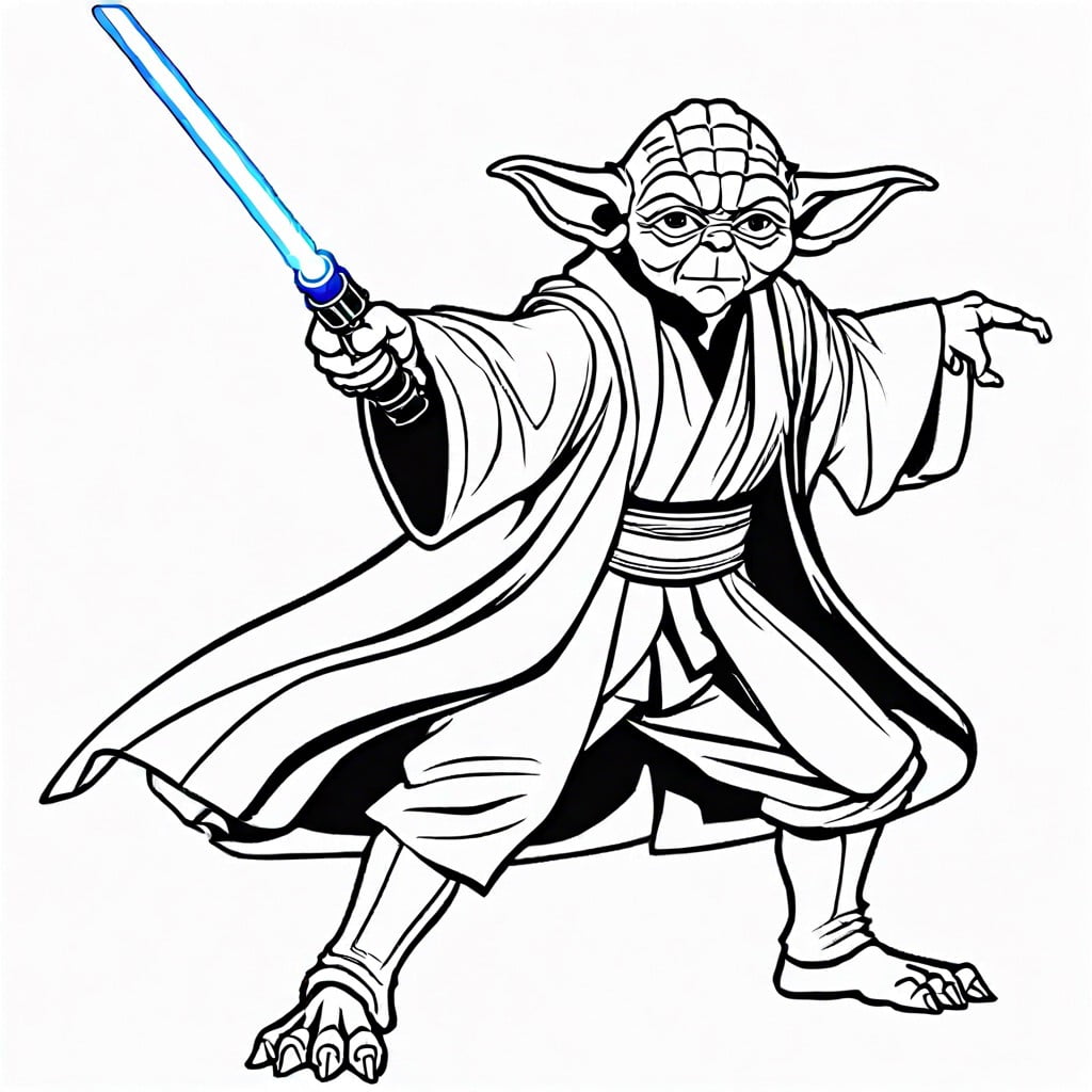 10 Yoda Coloring Pages Ideas – Color Me Pages